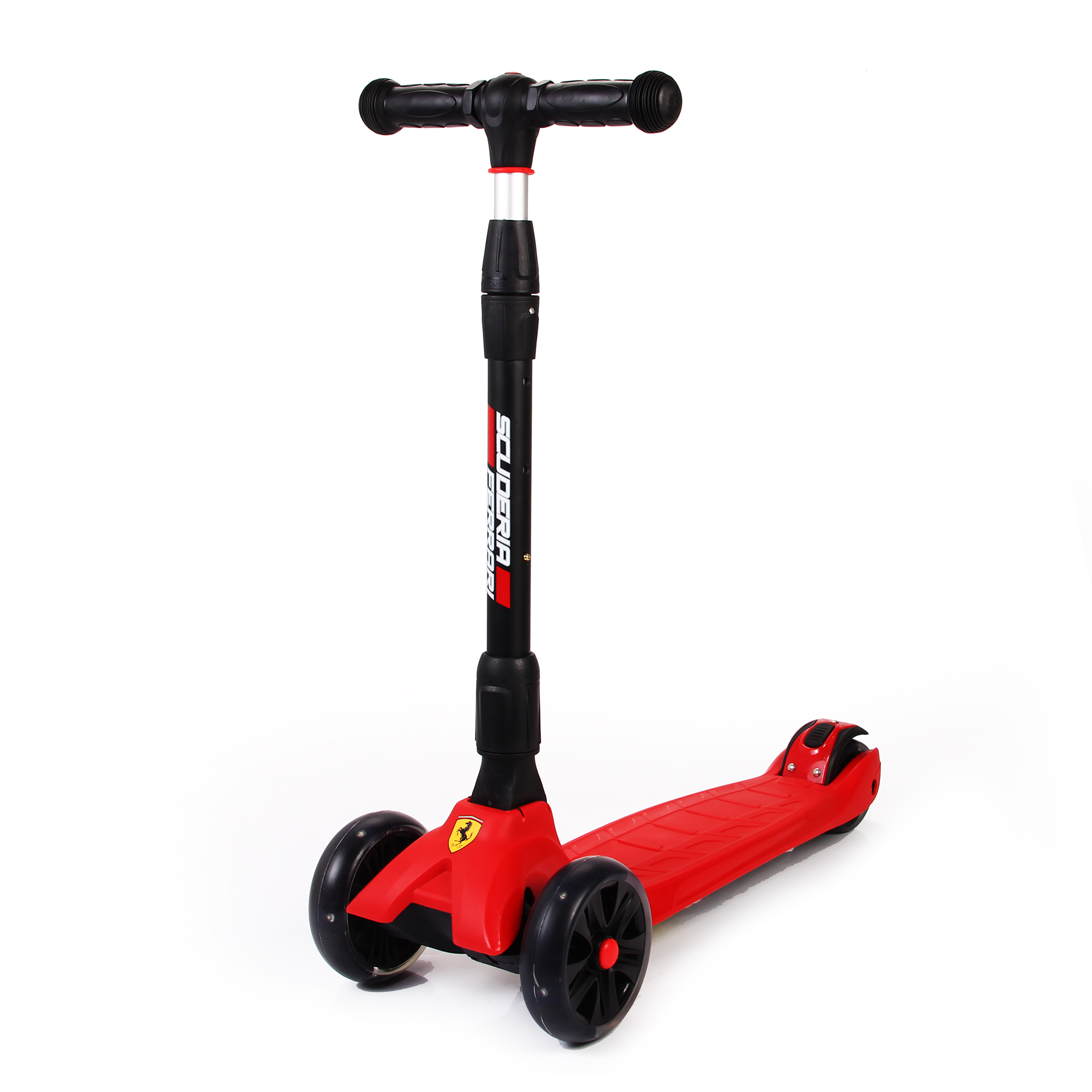 FERRARI FOLDABLE TWIST SCOOTER THREE WHEELS PU