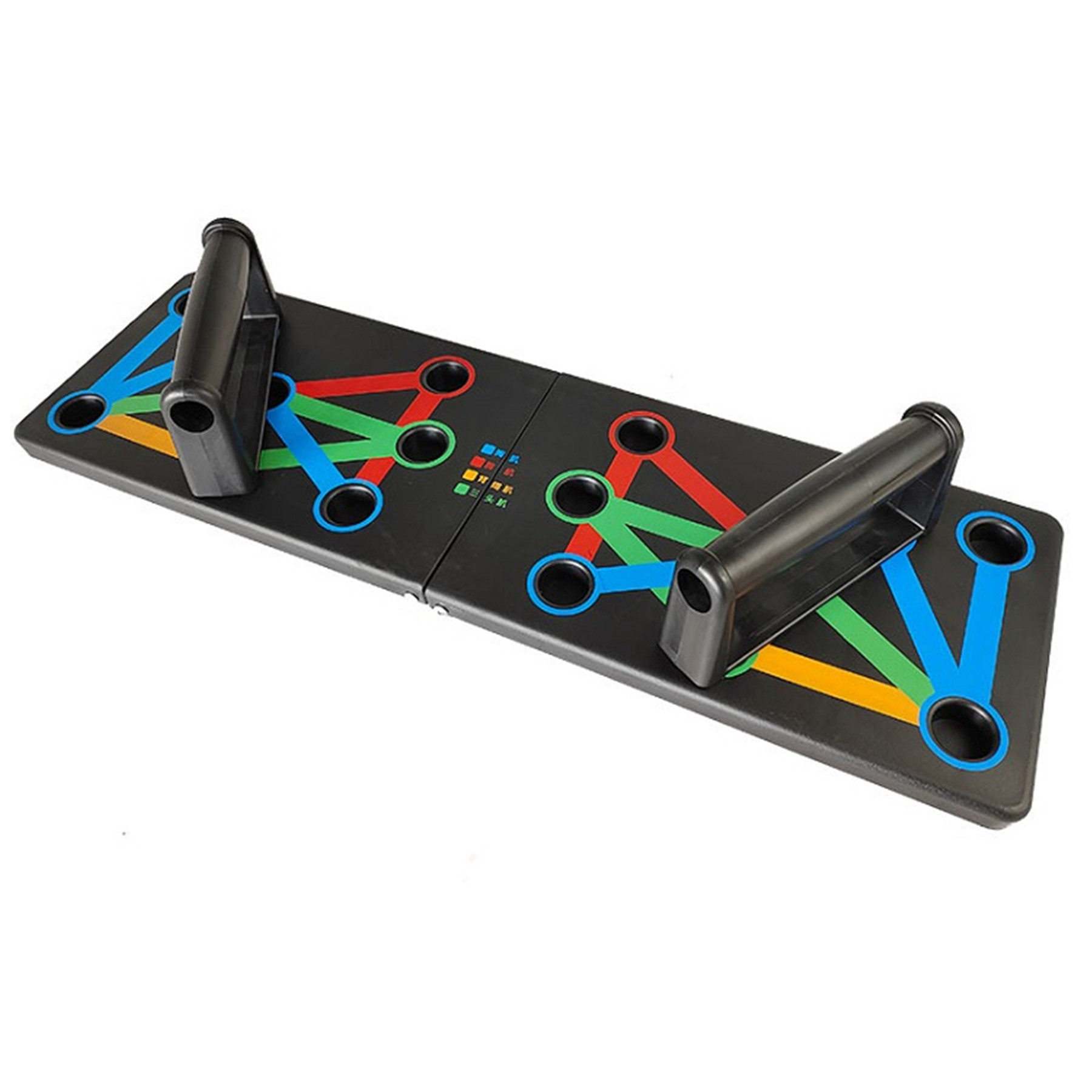 Push-up bracket male fitness equipment home chest muscle training exercise Russian stand portable folding push-up board