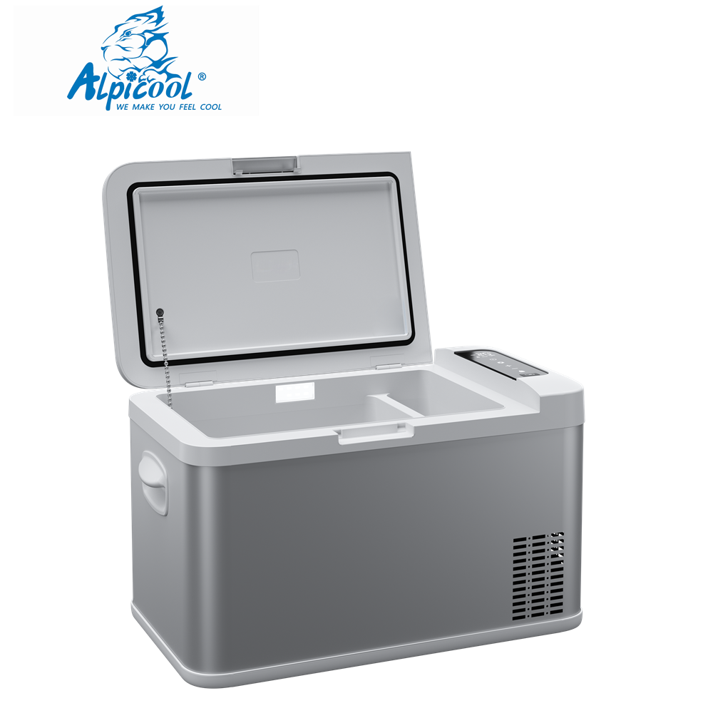 MK25 alpicool 12V/24V Открытый холодильник с морозильной камерой переменного или постоянного тока для адаптера переменного тока компрессора