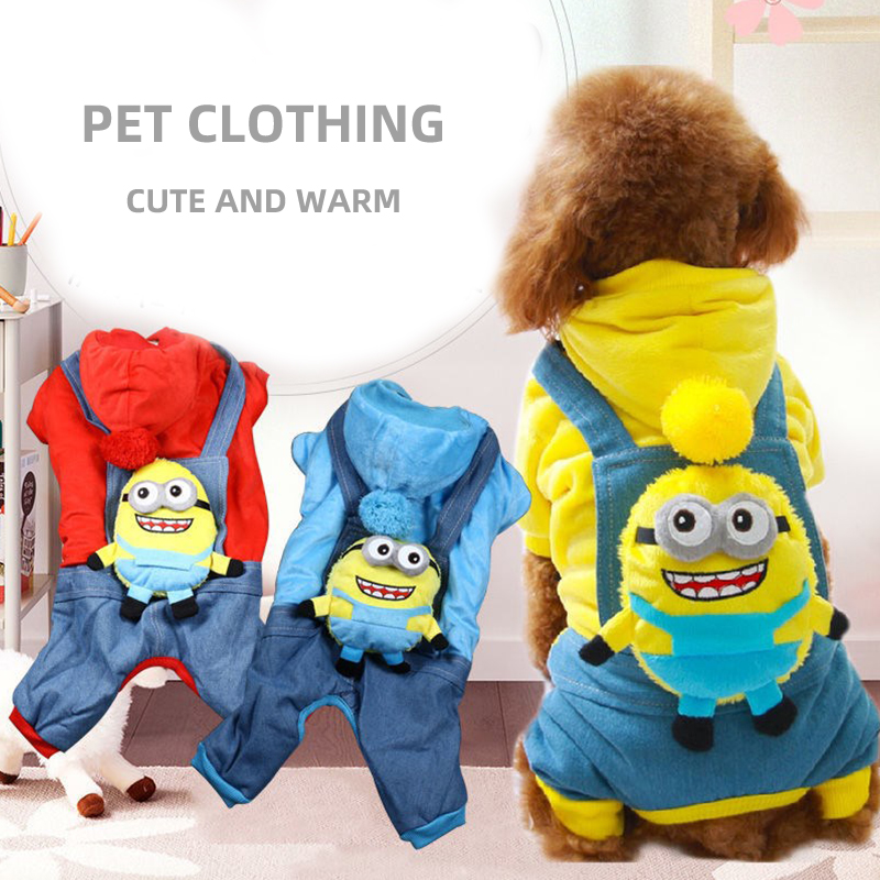 Padded Pet Down Jackets Dog Clothes Wholesale Cotton Fleece Pet Hoodies