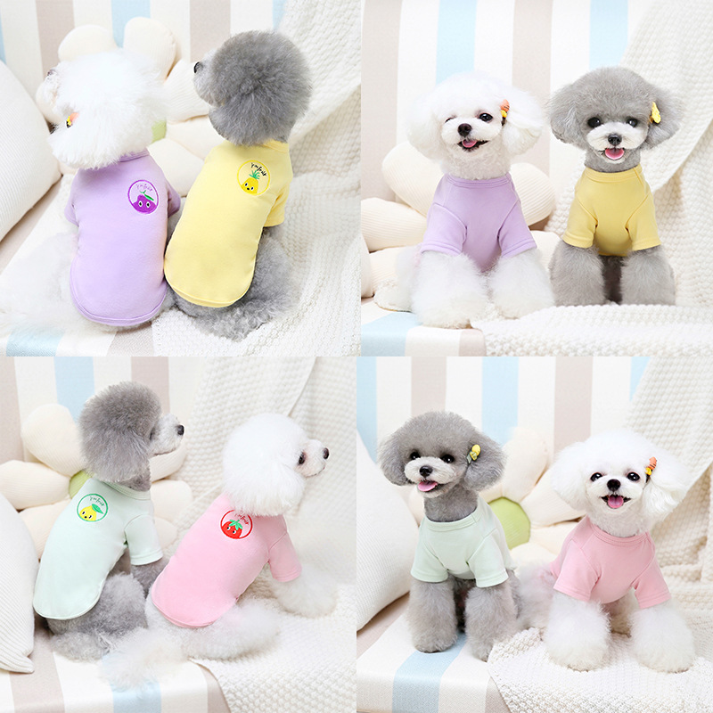 21Autumn and winter warm dog clothes Orchard sweater puppy pet clothes small and medium size teddy/Pomeranian puppy