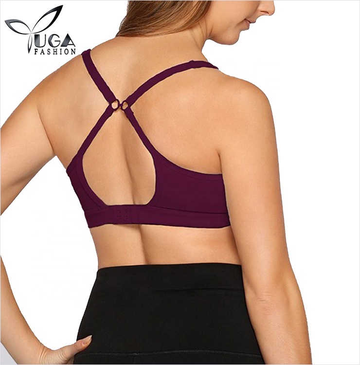 Comfortable Soft Fabric Custom Made Women Wear Padded Nursing Sports Bra
