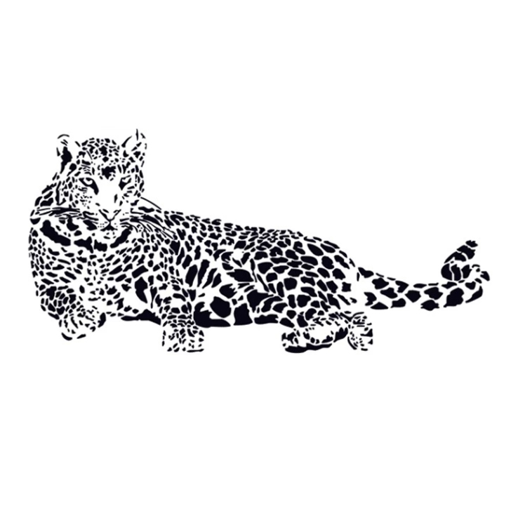 AY9029 Cheetah Съемная аниме виниловая настенная наклейка DIY Водонепроницаемая Автомобильная наклейка
