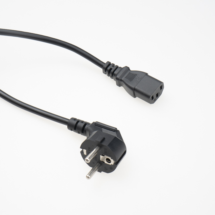 Eu 3pin к Iec C13 кабель для зарядки ноутбука 6 футов удлинитель питания переменного тока в помещении Eu