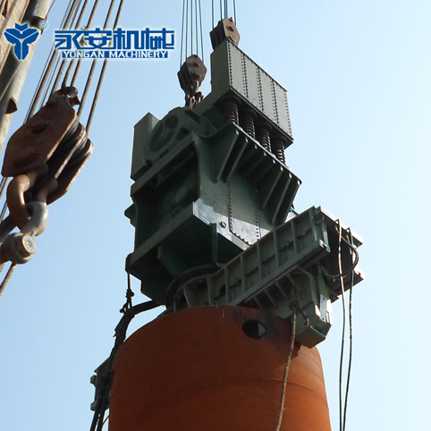 DZJ480 высокая производительность Подержанные свайные драйверы электрические вибрационные свайные молотки