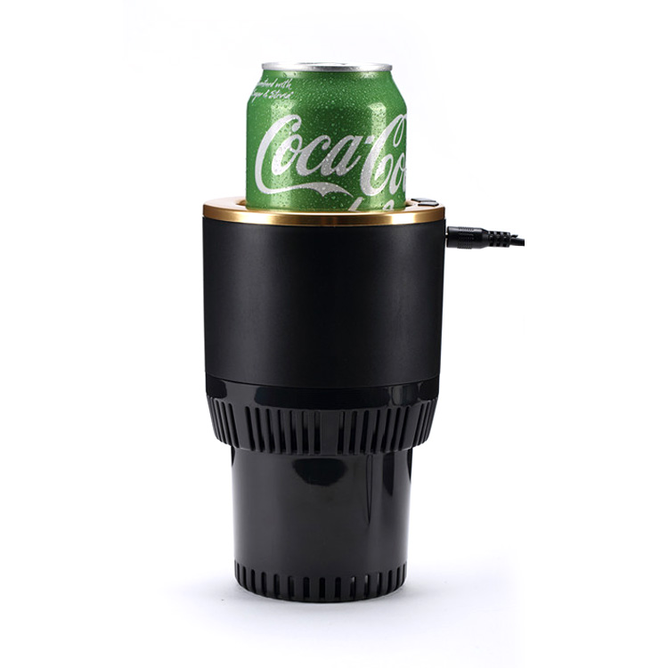 2-in-1Smart Cooling Heating Beverage Can Cup Cooler Warmer Auto Car Fridge for Traveling