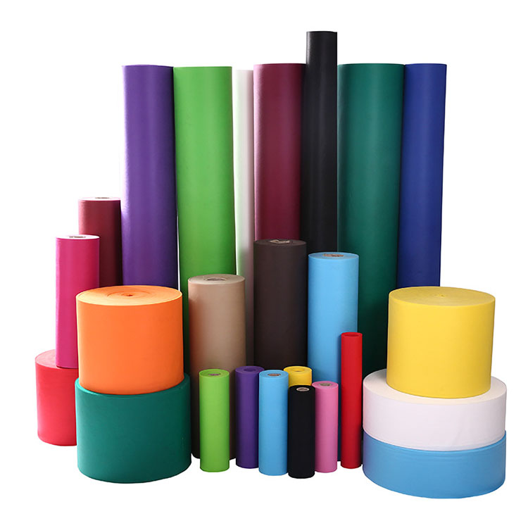 Ultra Thin Recycled R-pet Polyester Bag Spunbond Non-woven Fabric 120gsm Rpet Spun-bond Nonwoven Fabric For Car Air Filtration