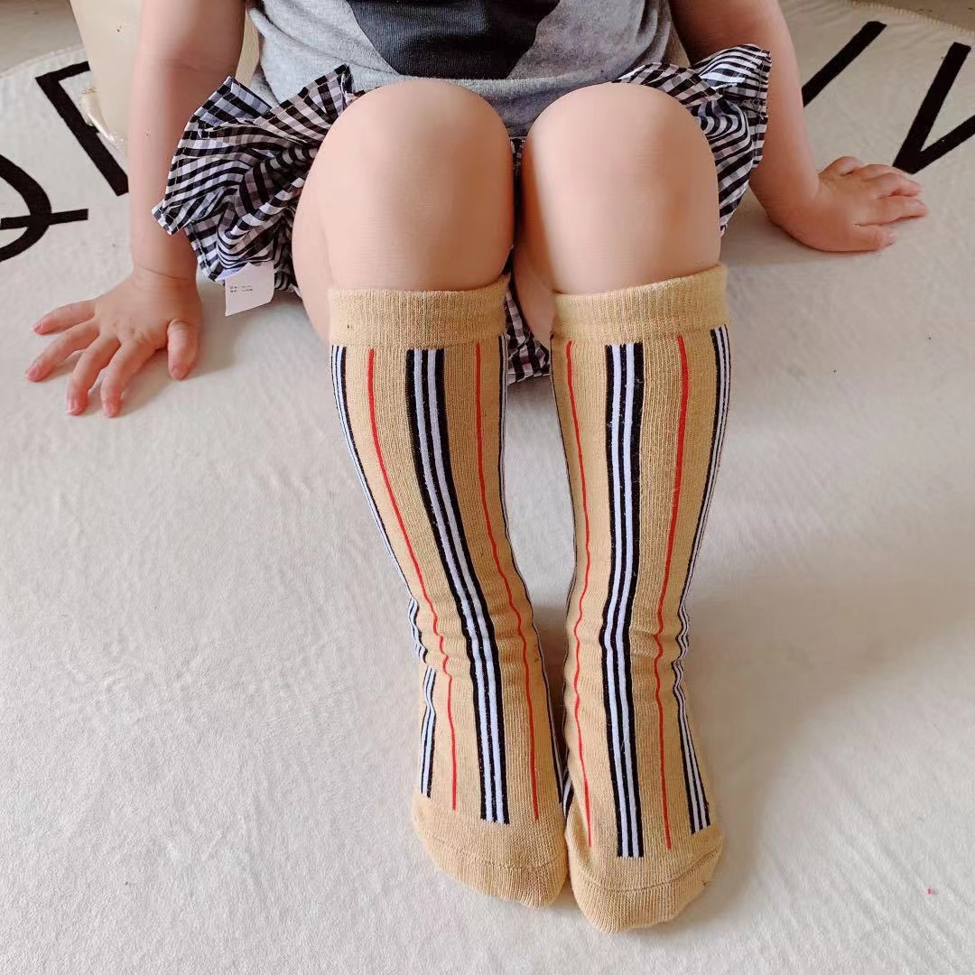 Fashion trend letter Gg children's socks
