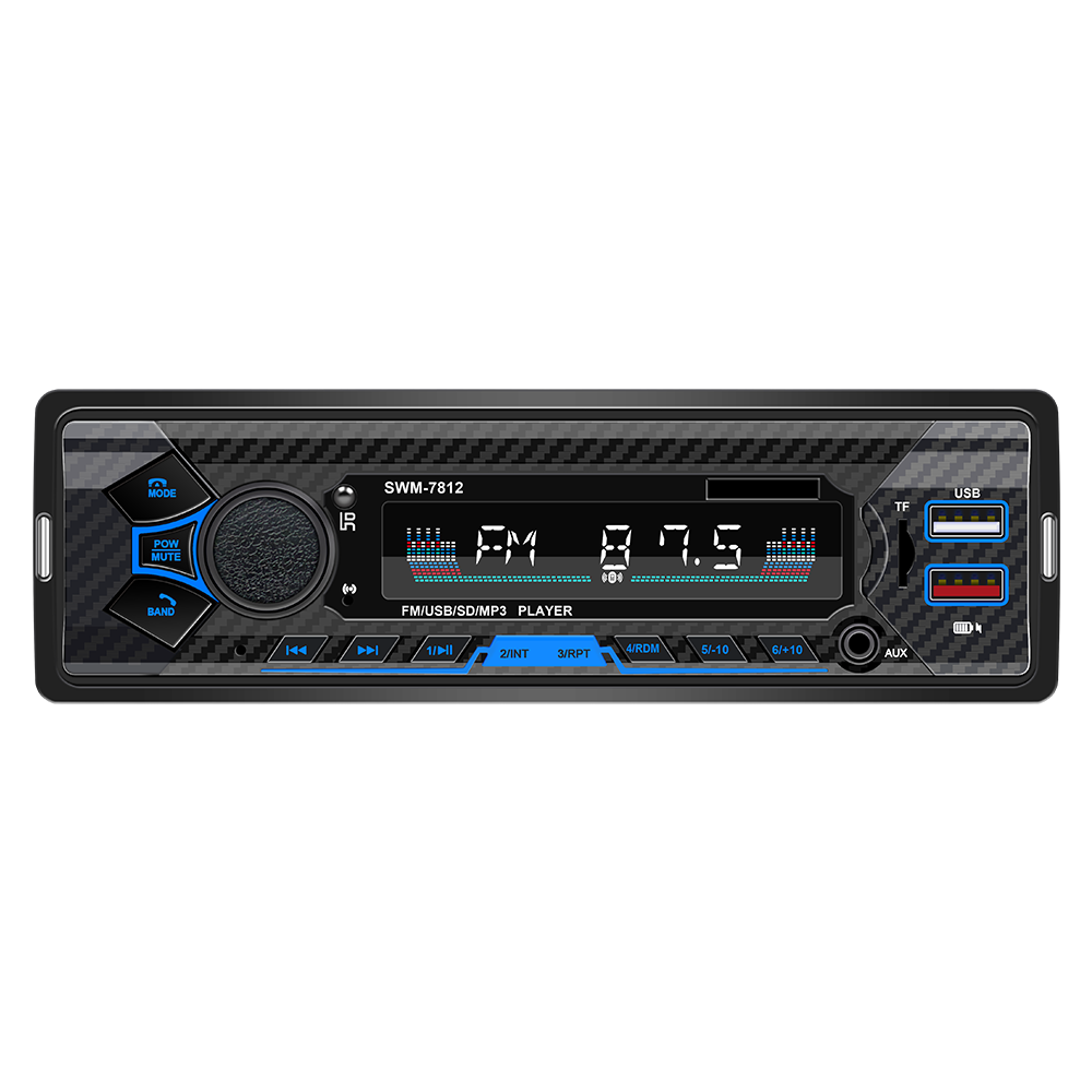 Новинка 2021, высококачественный автомобильный mp3-плеер BT с индивидуальным дизайном на 7812 год