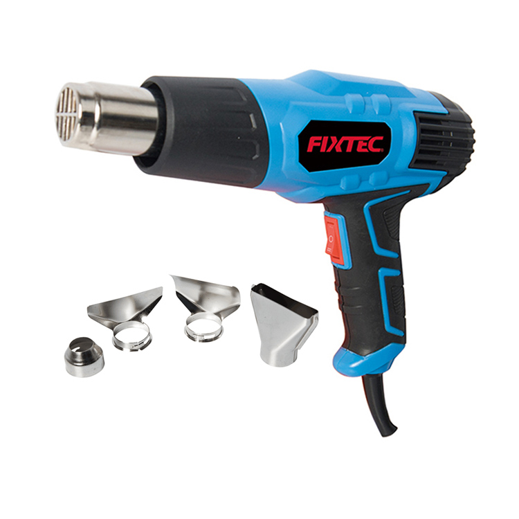 FIXTEC 2000 Вт 230 В фена электрическая тепловая пушка с 4 насадками