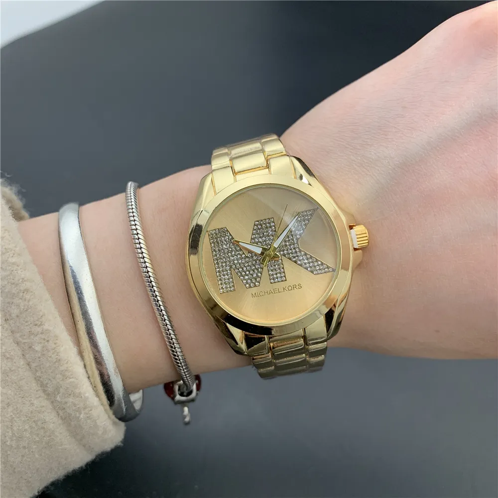 Luxury Women Watches fashion luxury rose gold high quality water resistant stainless steel gift wrist watch