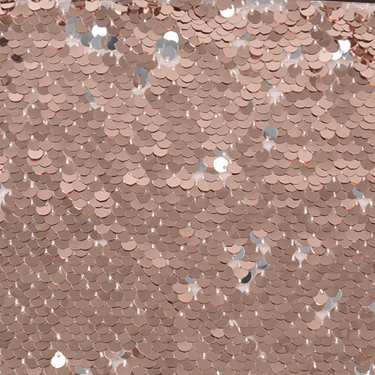 In-Stock Items fashion design woven mesh gold sequin fabric