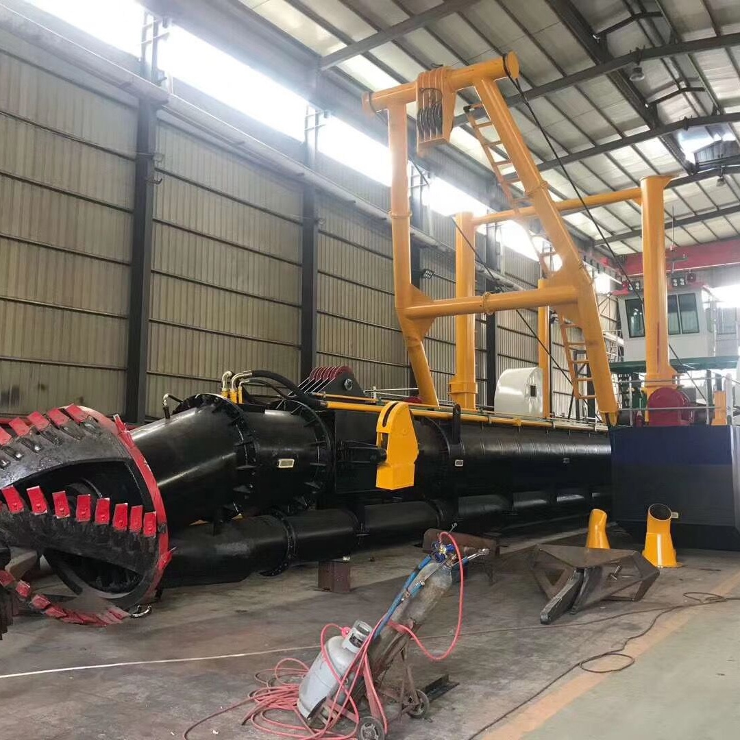 Sand Mining Land Reclamation Dredge Barge