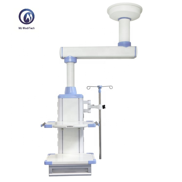 Factory price hospital medical operating room medical gas supply single arm rotating surgical ICU ceiling pendant system