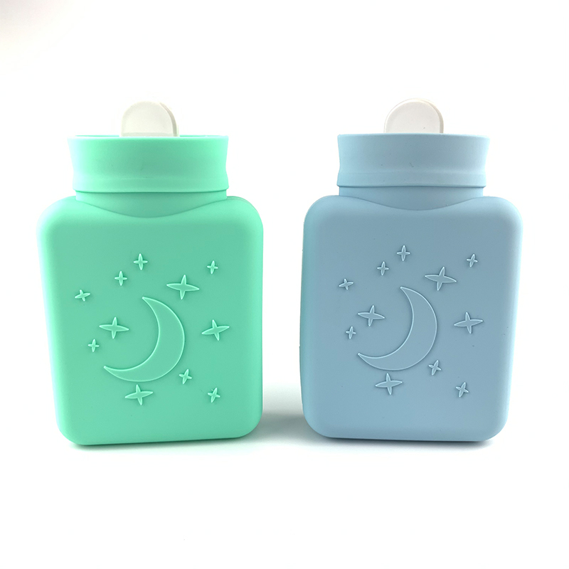 Silicone Hot Water Bag with seal lid Warm Hands Women menstrual period Warm confort Abdomen for Soother