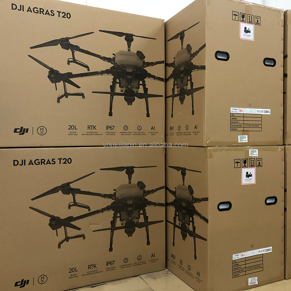 Новое поступление, сельскохозяйственный Дрон-распылитель DJI Agras T20 T30, вездеход, Защита окружающей среды, большая нагрузка на распыление 20 кг