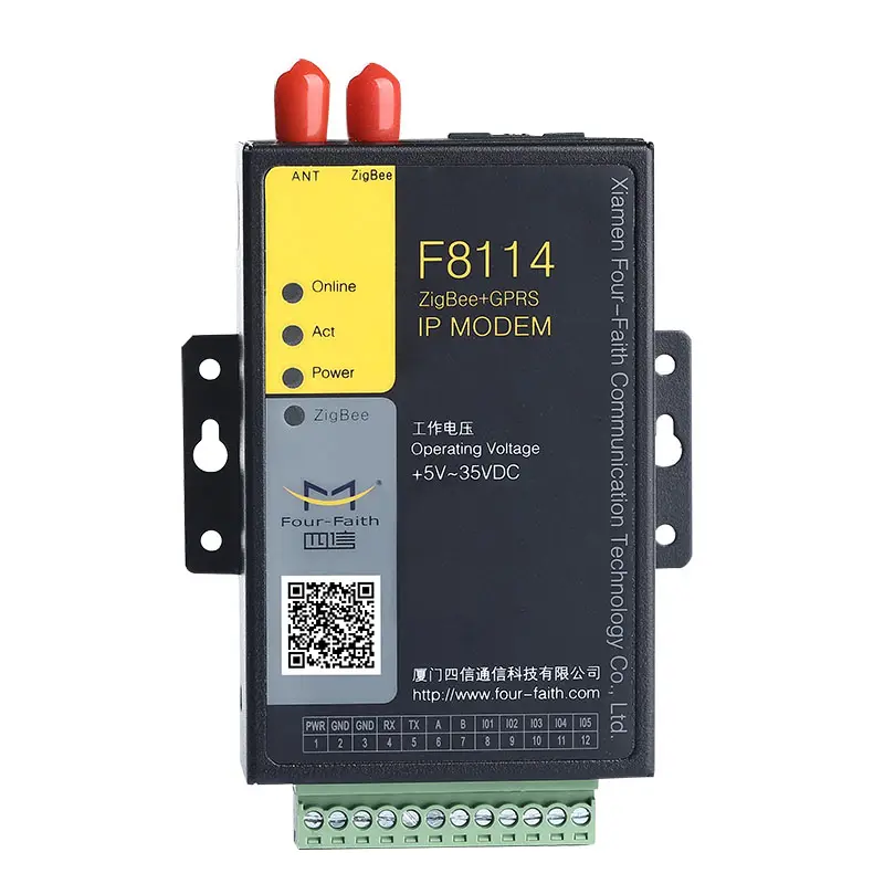 F8114 Gsm Modem Sms Gateway RS232 To Zigbee Wireless Gateway