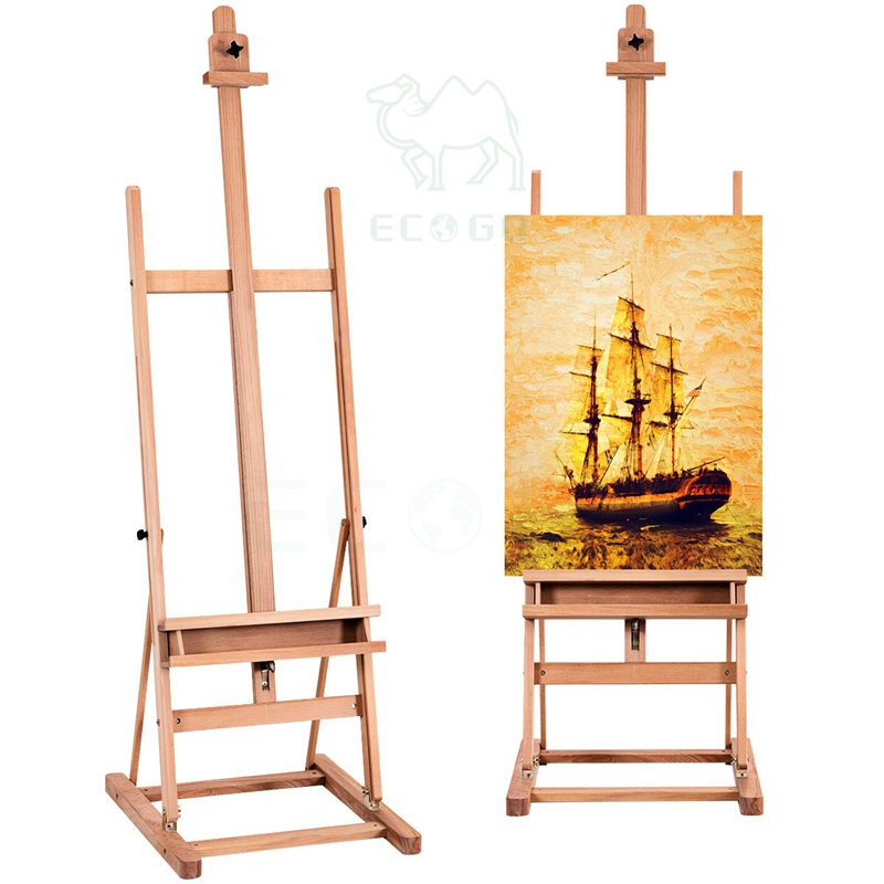 Wooden Painting Art Artist Studio Floor Easel Stand