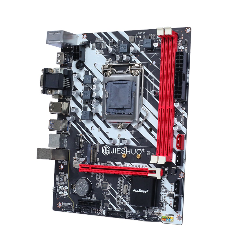 Материнская плата Jieshuo B75 G1630 CPU LGA1155 материнская плата для настольного компьютера USB 3,0 SATA3.0 маленькая плата