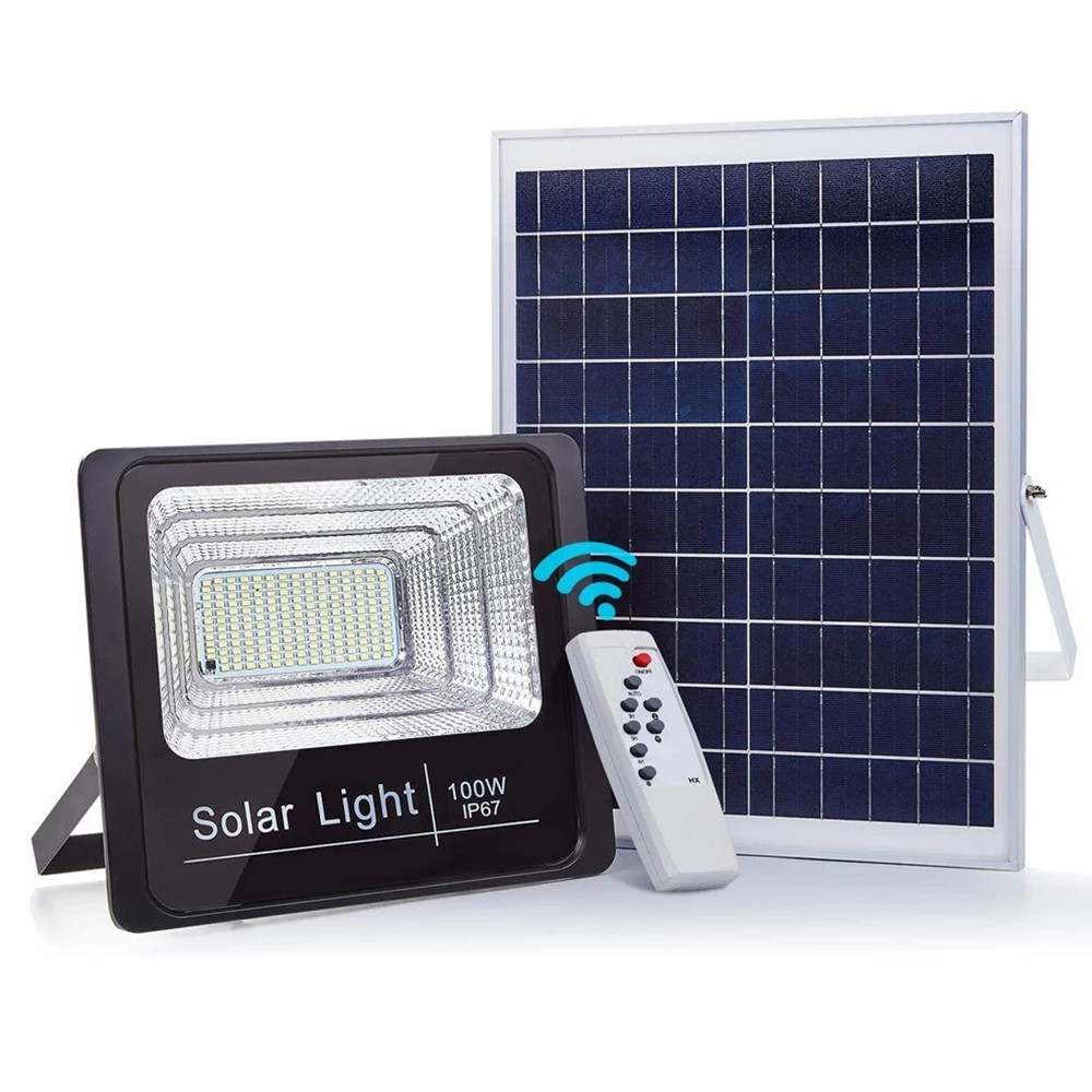 Vietnam Cambodia Philippines hot selling IP65 waterproof 60w 100w 150w 200w outdoor solar powered led flood light