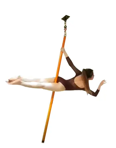 aerial pole dance equipment Chinese flying pole aerial fly pole