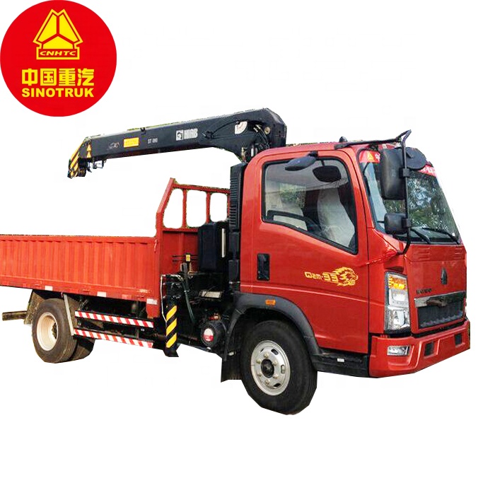 SINOTRUK HIAB бренд 6,3 T Телескопический стрела складной грузовой кран для продажи