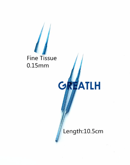 forceps ophthalmic surgical tweezer forceps microsurgical tweezers ophthalmic instrument dental devices straight teethed