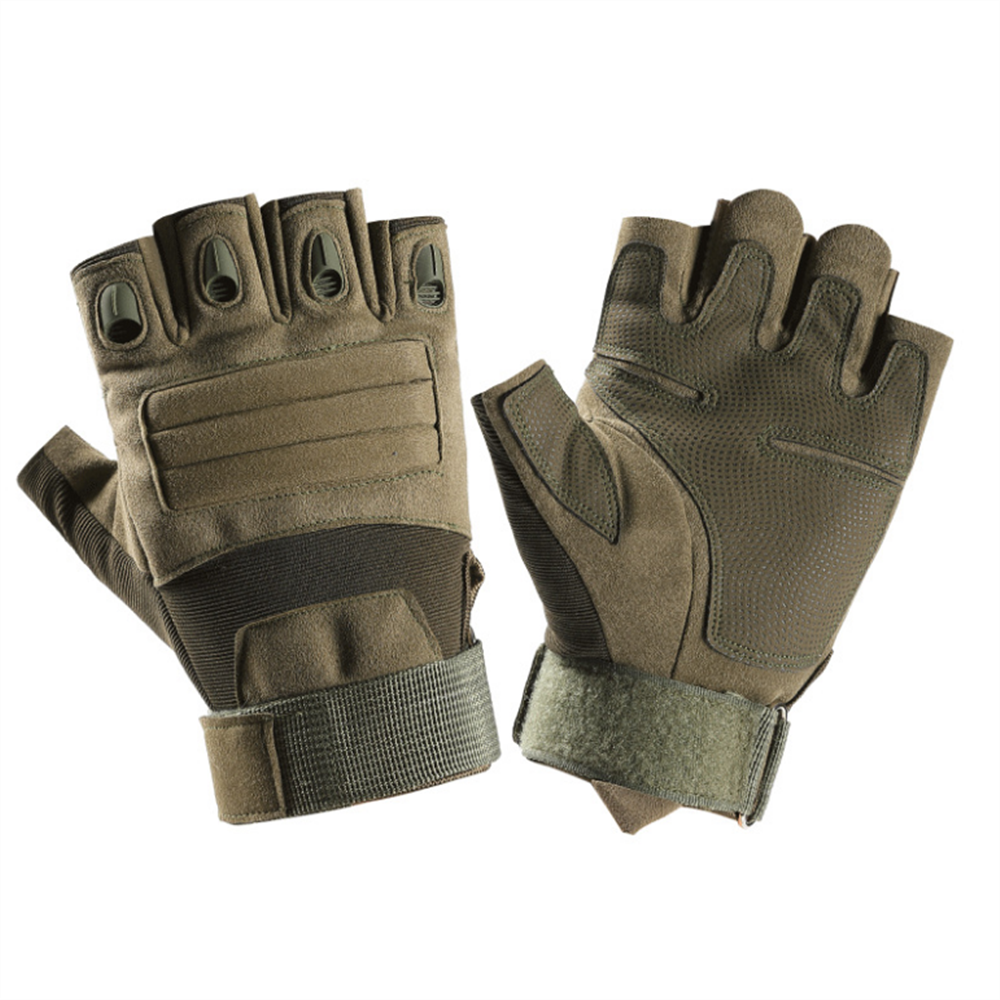 Tactical Gloves Airsoft Half Finger Type Military Combat Anti-slip Outoor Cycling Gloves