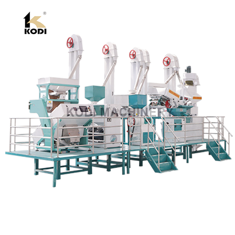Electric Motor Automatic Rice Mill And Polishing Machine