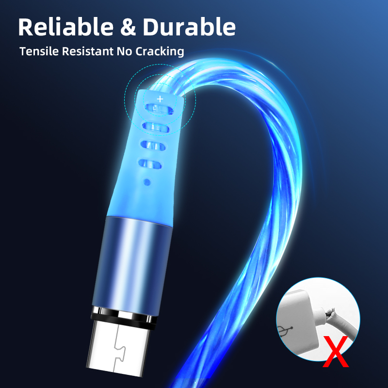 Greenport световой Магнитный кабель светодиодное освещение usb зарядное устройство micro type c ios 360 градусов usb кабель