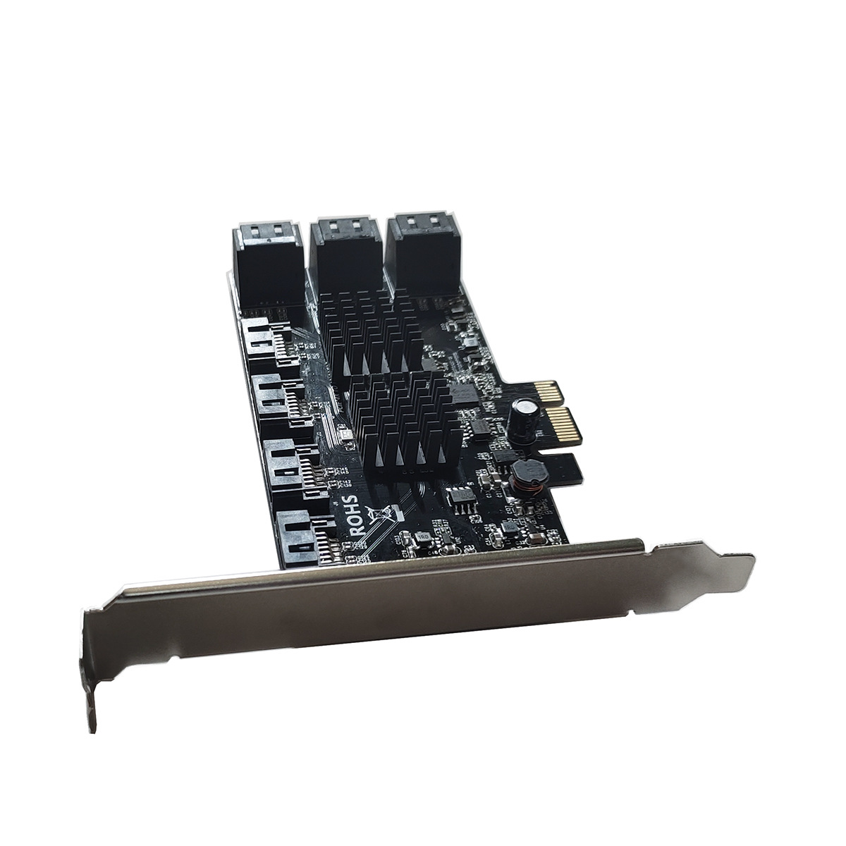 ЧИА Майнинг XCH Майнер карты PCIE на 10 портов SATA 3,0 Плата расширения контроллера 6 Гбит/с PCI Express X1 X2 X4 X8 X16 JMB582 + JMB575