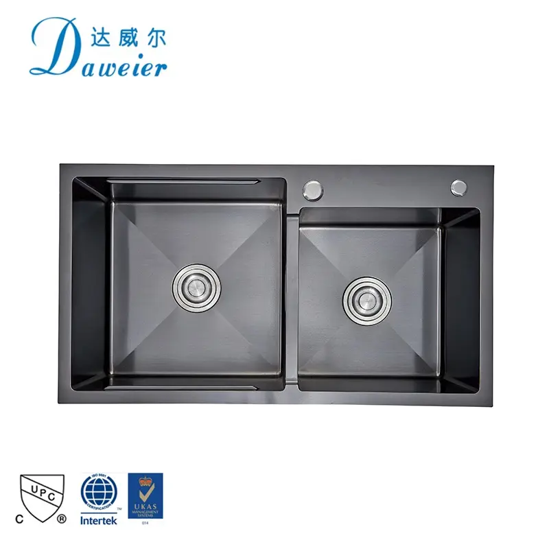 Kitchen Sink Stainless High Quality Fast Drainage Strong Sturdy Stainless Kitchen Deep Sink Kitchen Sink