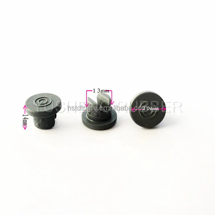 Pharmaceutical 13mm 20mm 28mm 32mm PTFE Rubber Stopper For Injection,Vaccine