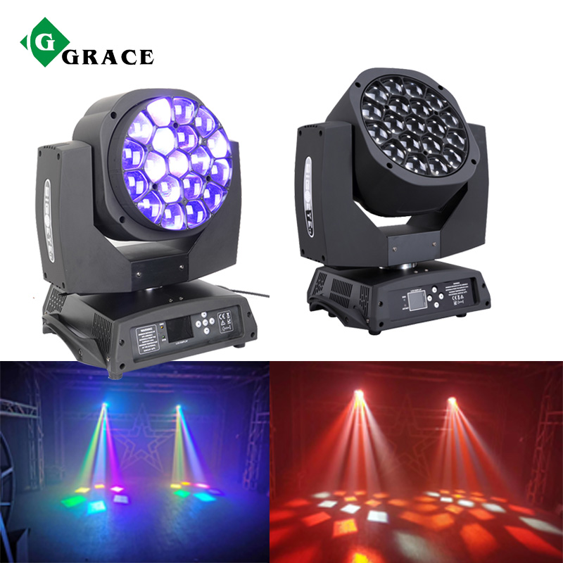 19x15w Rgbw Zoom Big Eyes Beam Light K10 Bee Eye Led движущаяся головка