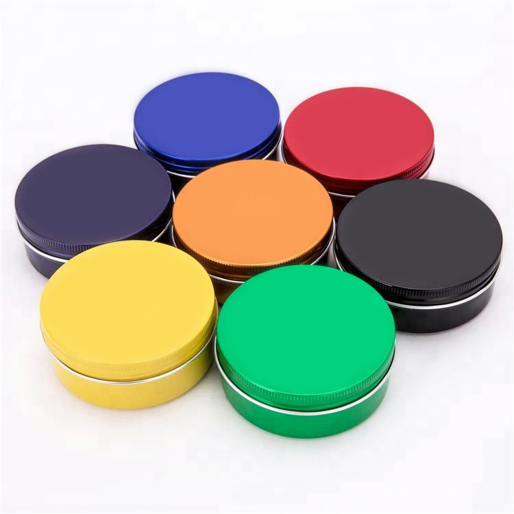 5 30 50 100 120g Aluminum Container Pill Box Aluminum Jewelry Tool Box Aluminum Makeup Box