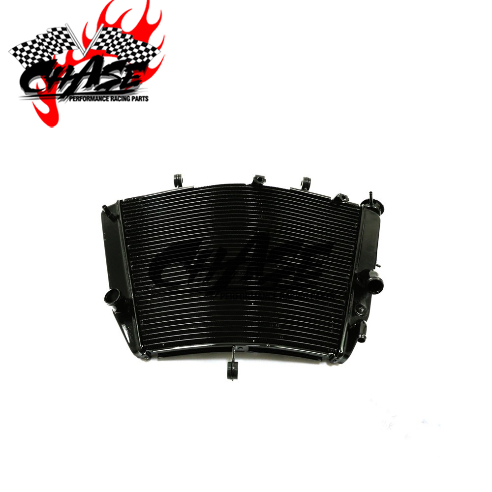 Радиатор охлаждения охлаждающей воды бак для GSXR600 GSXR750 2006 2007 2008 2009 2010 2011 GSX-R GSX 600 750 R 06-11 алюминиевый радиатор