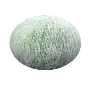 2ply mohair plain yarn hand woven knitted sweater scarf hook flower pocket material bag
