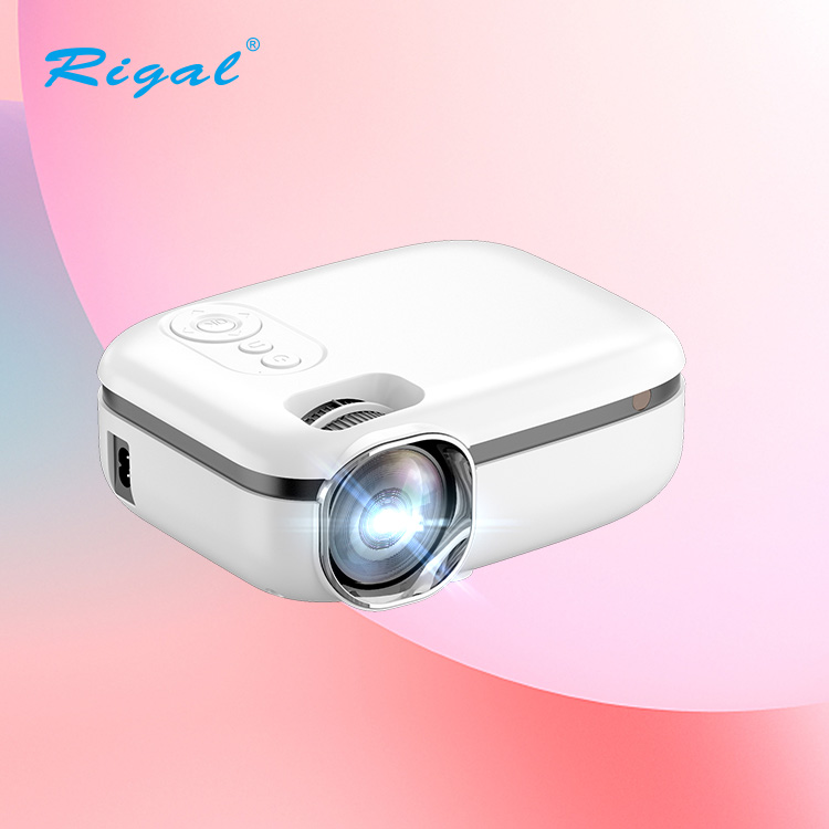 Rigal проектор RD-852 3,93 дюймов Led Micro Карманный роутер Wifi уличный ТВ-проектор