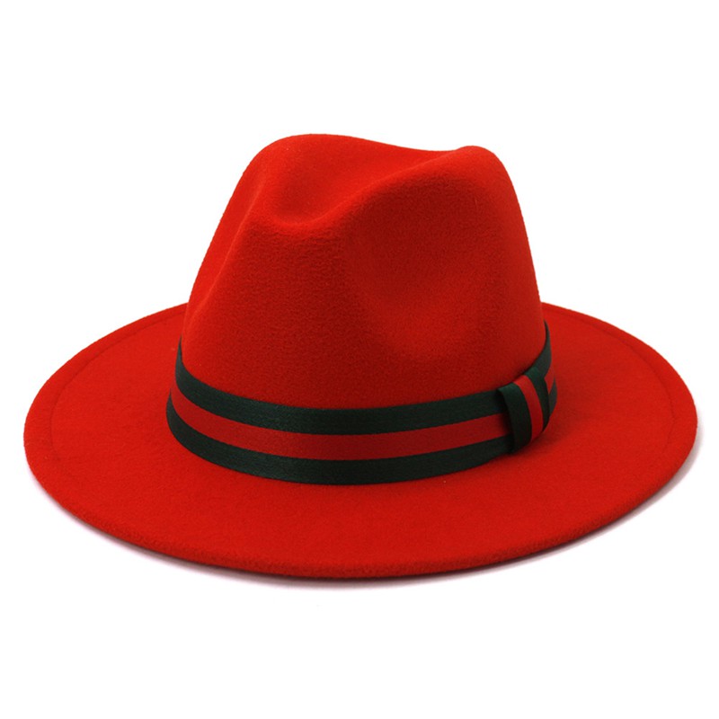 2021 New design wholesale unisex fedora hat fashion wide brim large fedora hat