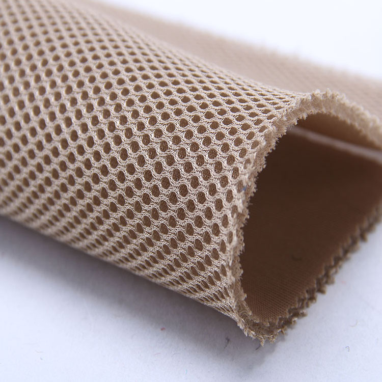 China Manufacturer 220GSM Shoes Material 3D Air Mesh 100% Polyester Knitted Fabric