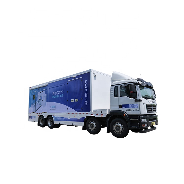High-end equipment medical CT truck advanced ct technology mobile ct vehicle