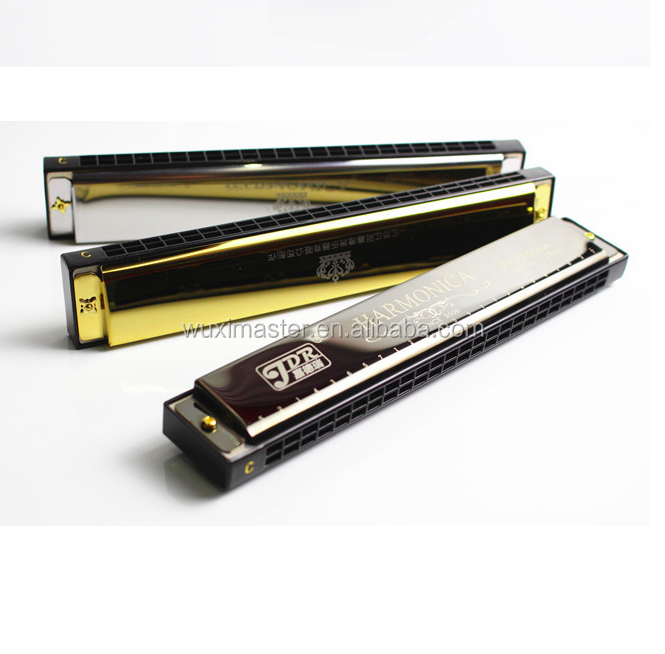 Promotional Harmonica 24 Holes Mouth Organ With Harmonica Case