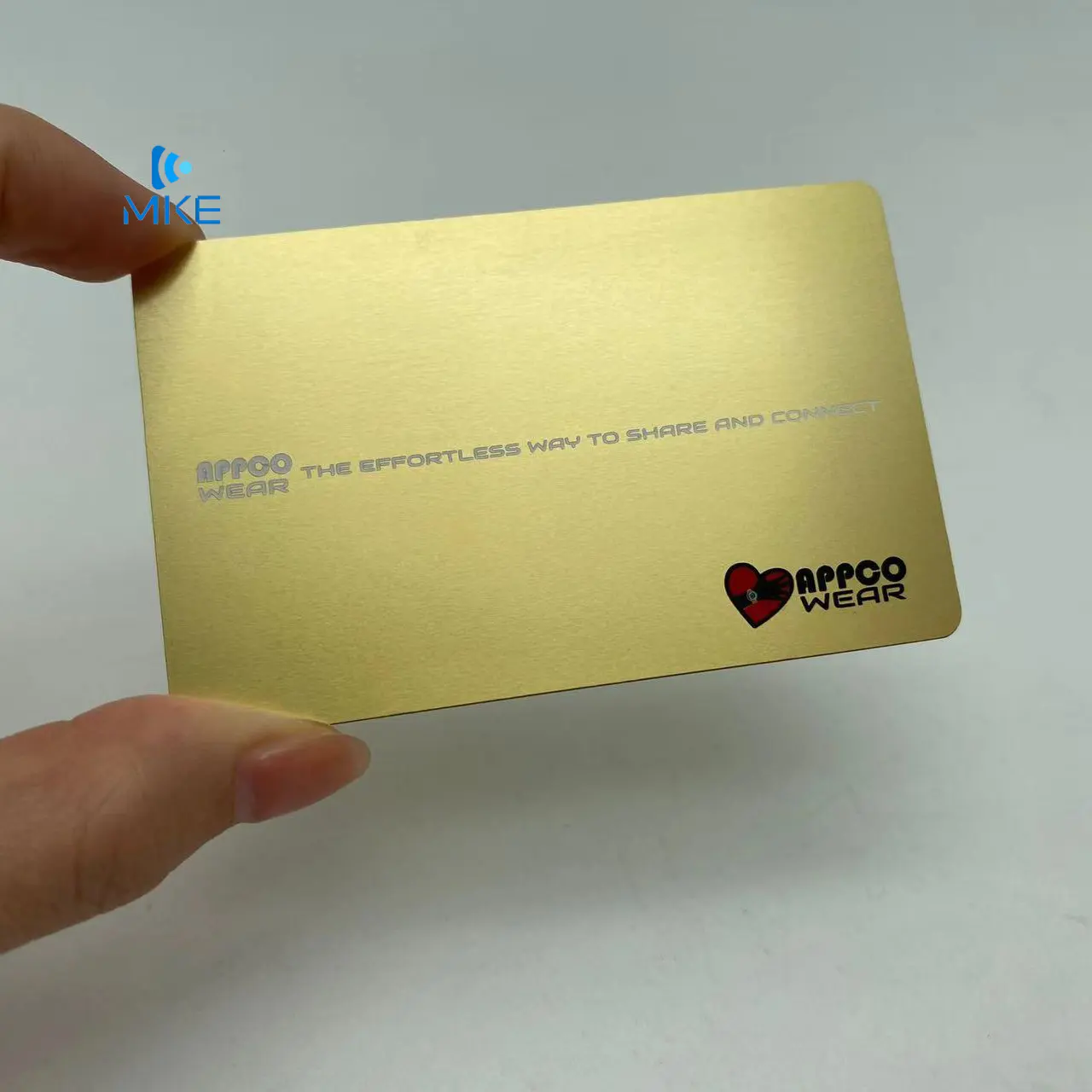 colorful printing gold matt business 0.8mm metal cards for laser engraving
