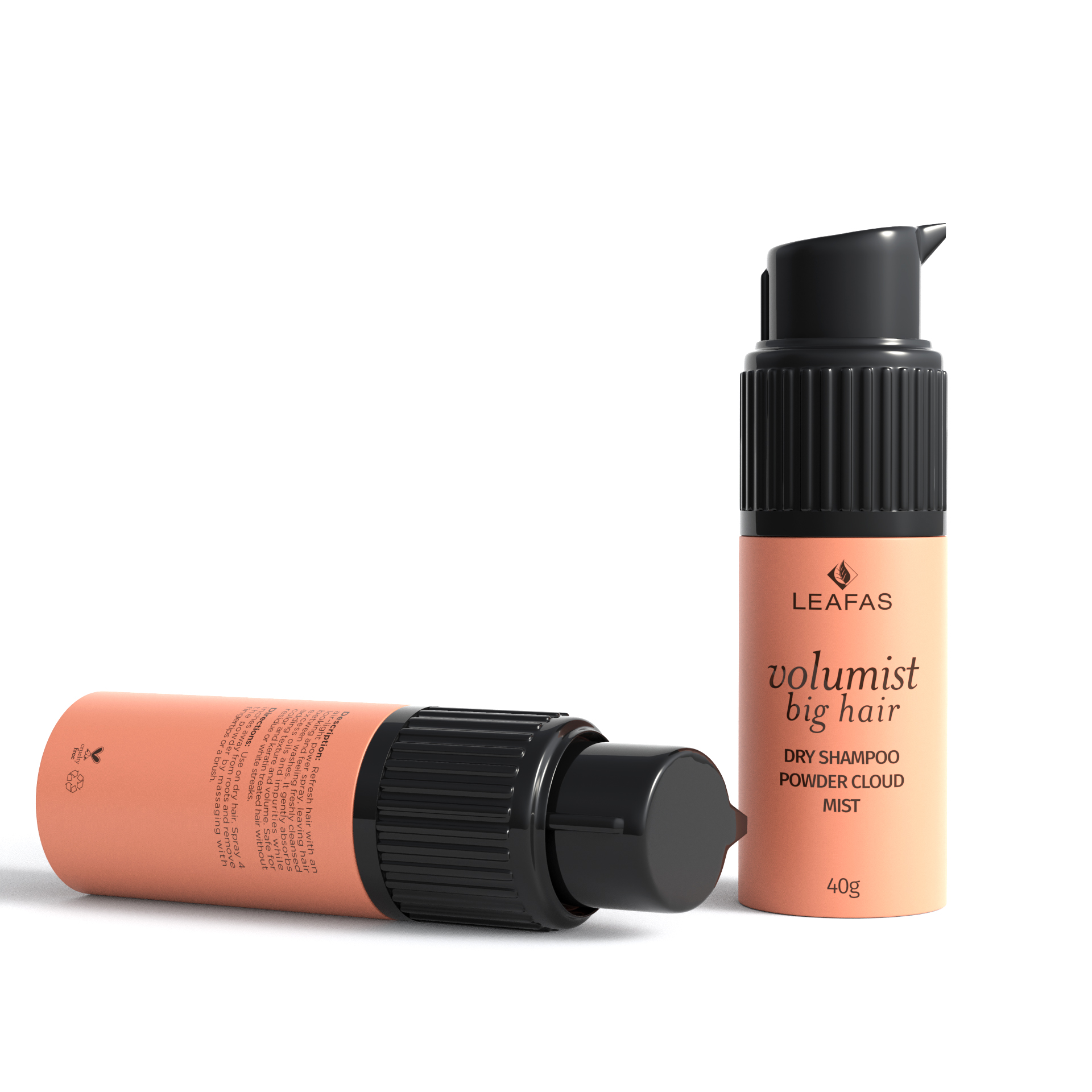 OEMODM 40g volumist кокосовое масло порошок сухой шампунь унисекс вьющиеся волосы лак для волос 2-в-1 без силикона