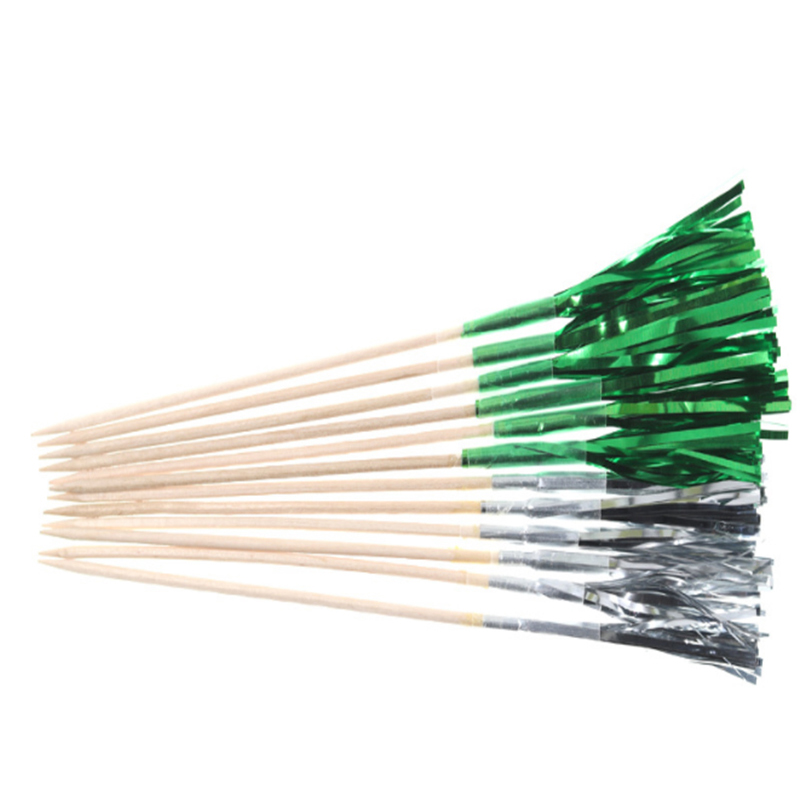 wood toothpick palm firework party decoration bar party decoration wood party wood cocktail toothpicks