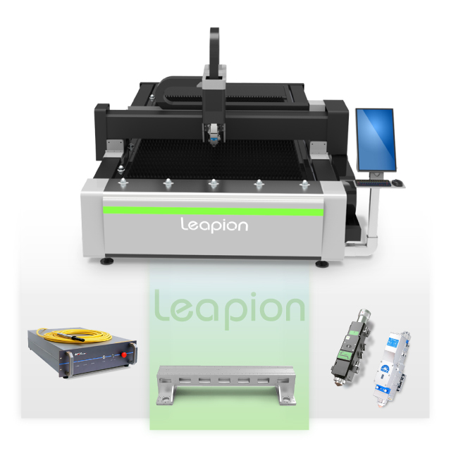Leapion волоконно-лазерная машина для резки 1000 Вт RAYCUS MAX IPG
