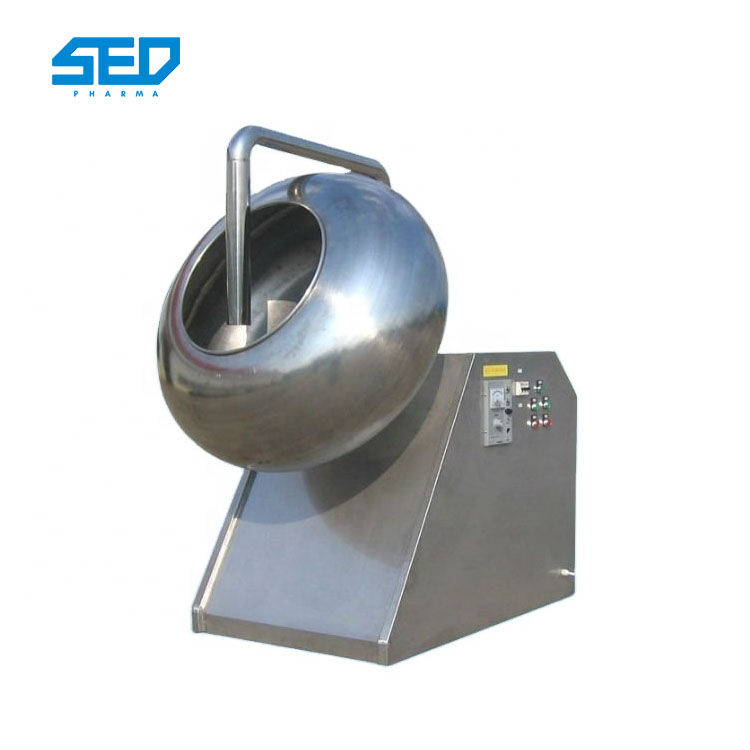 Stainless Steel Automatic Pellet Seed coating machine For Sale