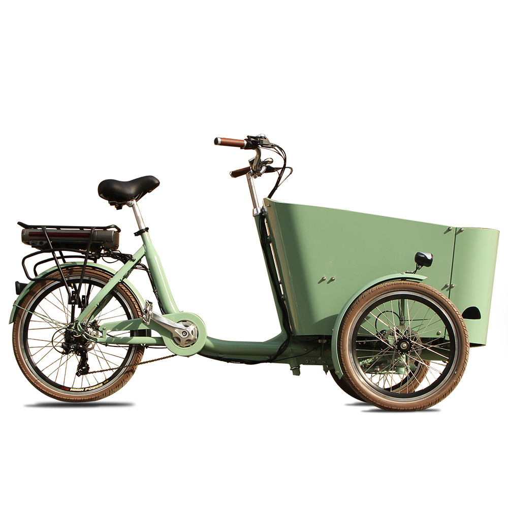 Один kuake OEM Лучшее качество 22 "48v 350w 500w для взрослых электрических трехколесных 3-х колесный электрический велосипедный грузовой велосипед