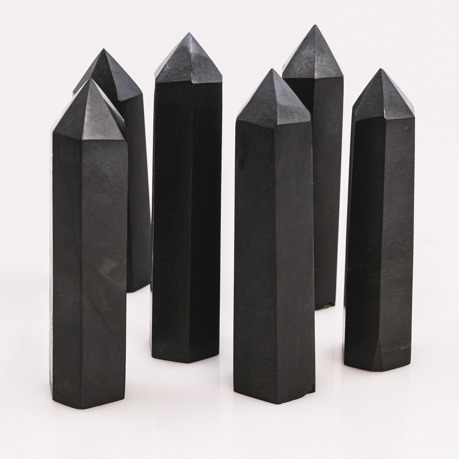 Природные Кристальные лечебные камни shungite point tower для продажи