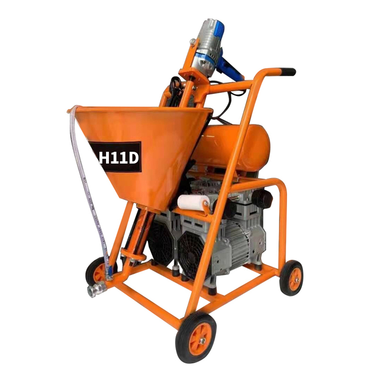 Putty Powder Cement Color Paint Drywall Texture Airless Hopper Sprayer Mortar Spray Machine
